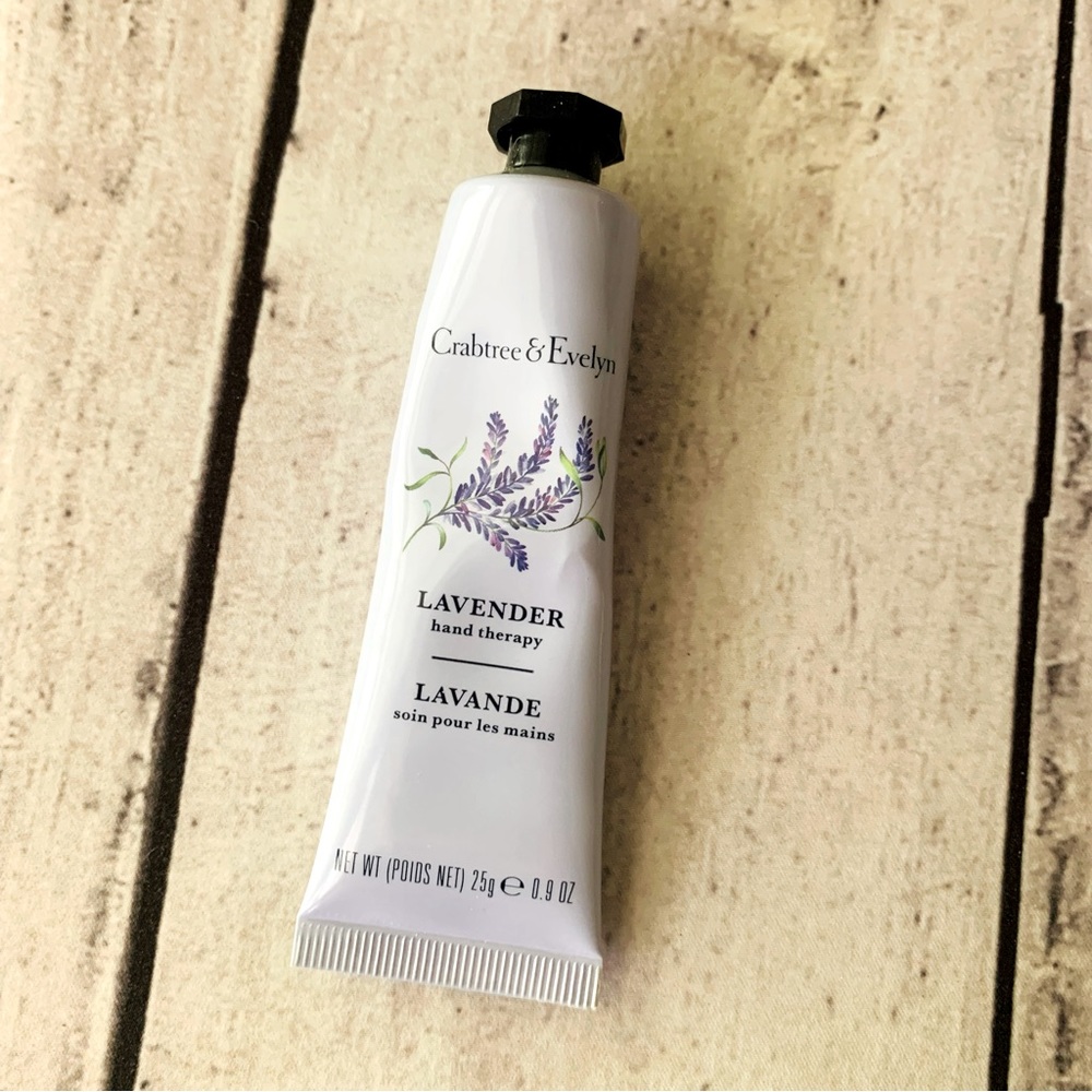 New Crabtree & Evelyn HAND Therapy LAVENDER  0.9 Oz